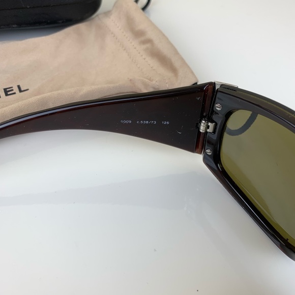 Chanel quilted brown sunglasses vintage - Picture 4 of 8